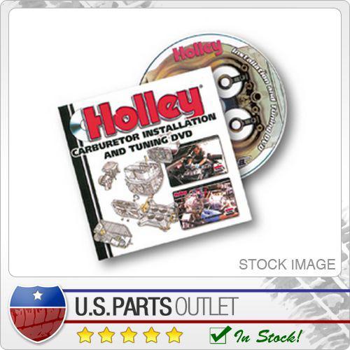 Holley 36-378 carburetor installation and tuning dvd 3d virtual tours