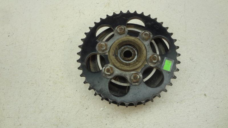 1978 kawasaki kz650 kz 650 k375. rear sprocket and carrier