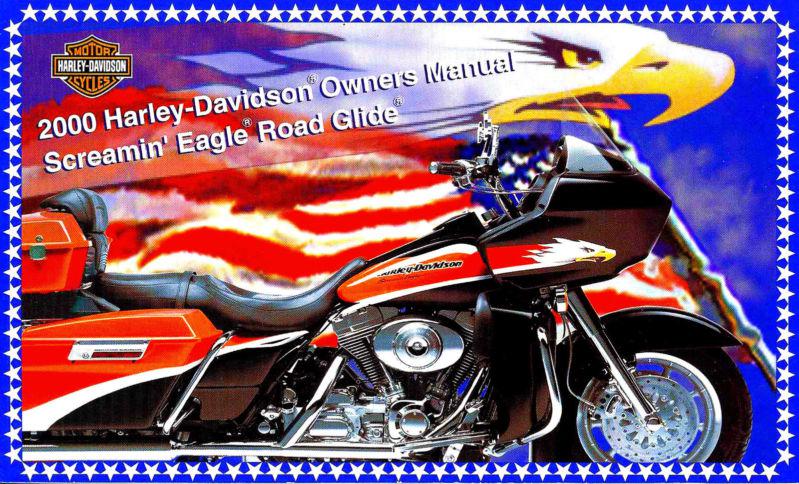 2000 harley-davidson fltrsei screamin eagle road glide owners manual -road glide