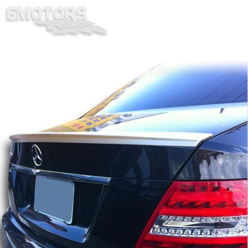 Painted mercedes benz w204 c saloon dp type rear trunk spoiler wing 08-13 Ω