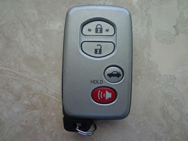 Toyota camry hybrid smart key remote uncut (4-button) fcc: hyq14aab- 271451-0140