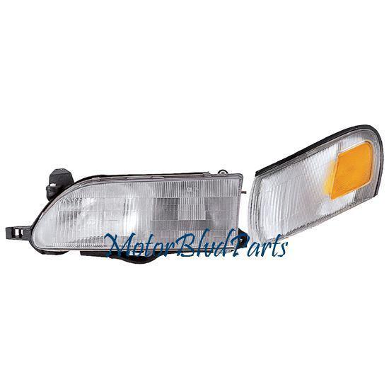 93-97 corolla headlamp headlight+corner driver left lh