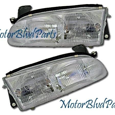 93-97 prizm oe style headlights headlamps right+left