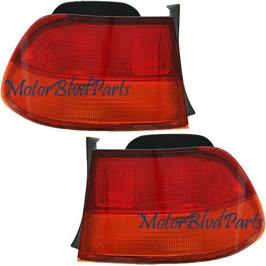 96-98 civic 2d outer tail lights rear lamps right+left