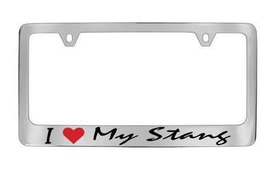 Ford genuine license frame factory custom accessory for mustang style 8