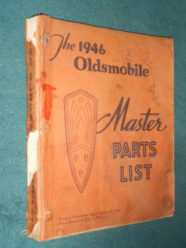 1937-1946 oldsmobile body & chassis master parts catalog 1938 1939 1940 1941