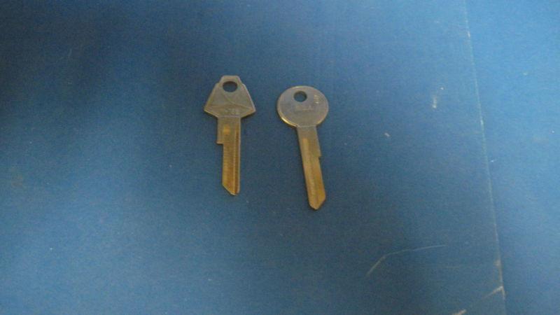 Mopar door,ignition+decklid key set...n.o.s. 1960's-1970's all models