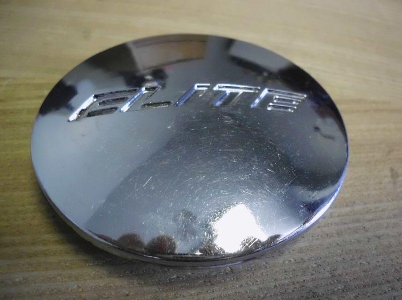 Elite chrome custom wheel center cap (1) - p/n # - 11363-4