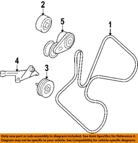 Gm oem 98035628 serpentine belt/fan belt/serpentine belt