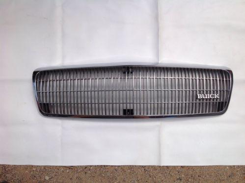 1991-93 buick century front grille chrome