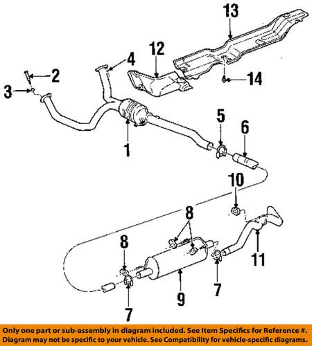 Dodge oem 6035375 exhaust-converter & pipe bolt