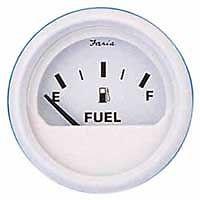 Gauge faria marine fuel level dress white 2 inch gp9389 13101