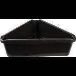 1024122 midwest can 6375 triangle drain pan 7.5qt