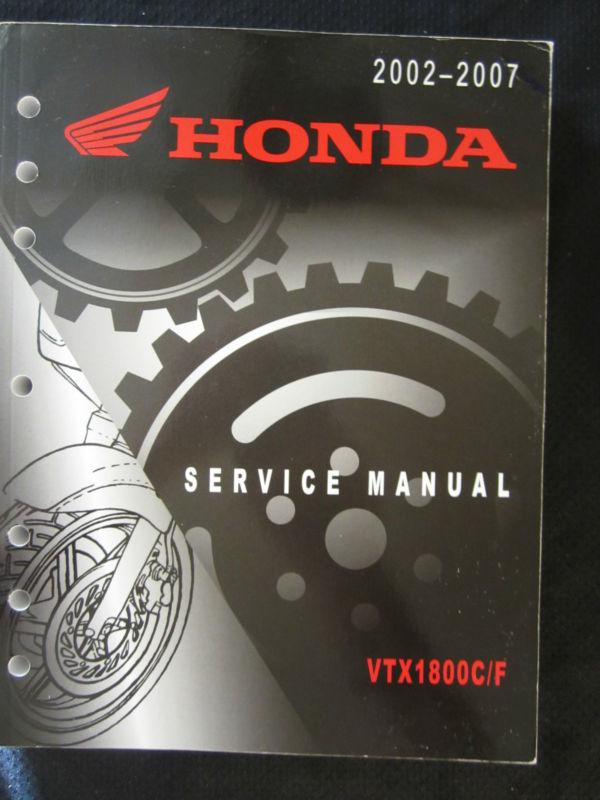 2002-2007 honda motorcycle vt1800c vt1800cf service shop manual vt 1800 c f     