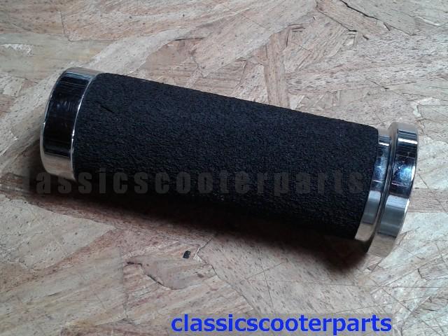 Kawasaki 1987 el250 eliminator left hand grip shows some wears k87-cl250-037