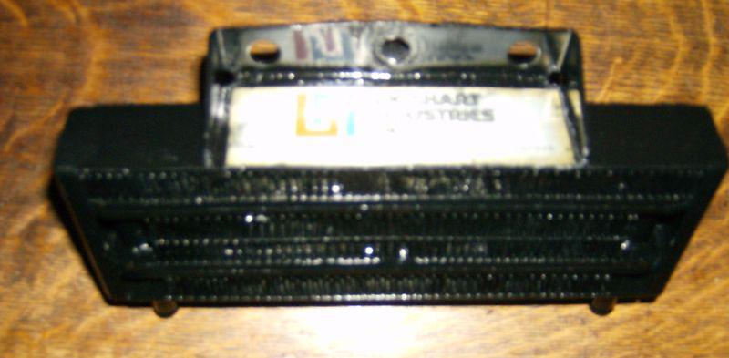  harley davidson lockhart industries black oil cooler l@@k!