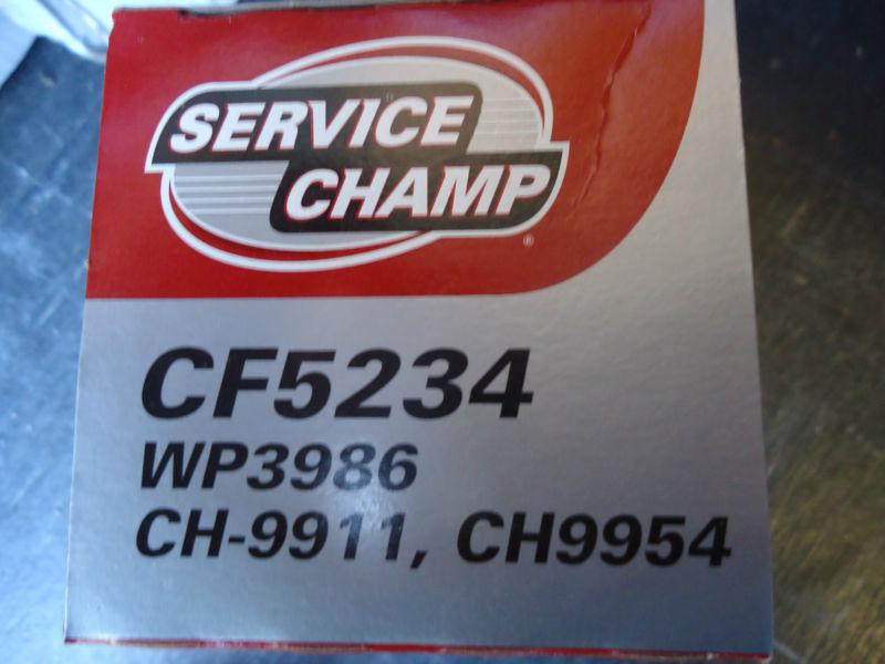 New oil filter cf5234 service champ cartridge oil filter