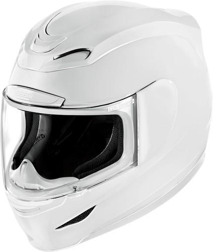 Icon airmada gloss helmet white xs x-small new