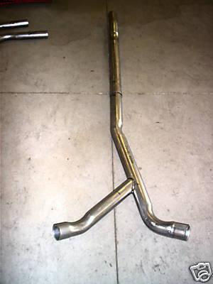 1971-1974 cadillac eldorado front y-pipe, aluminized