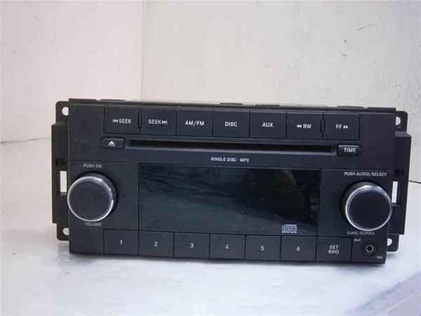 09-10 jeep compass cd radio player oem lkq