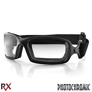 Bobster fuel biker goggles - anti-fog photochromic lens