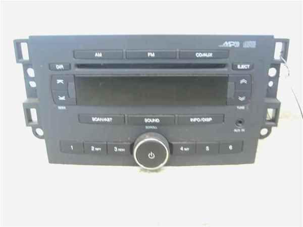 08 pontiac wave cd single disc mp3 player radio upx oem