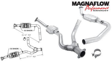 Magnaflow catalytic converter 93695 land rover range rover