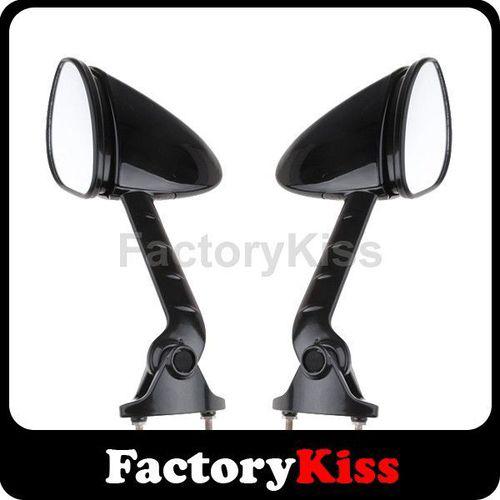 Motorcycle left right mirror for kawasaki zx-14r zzr1400 06 07 08 09 black