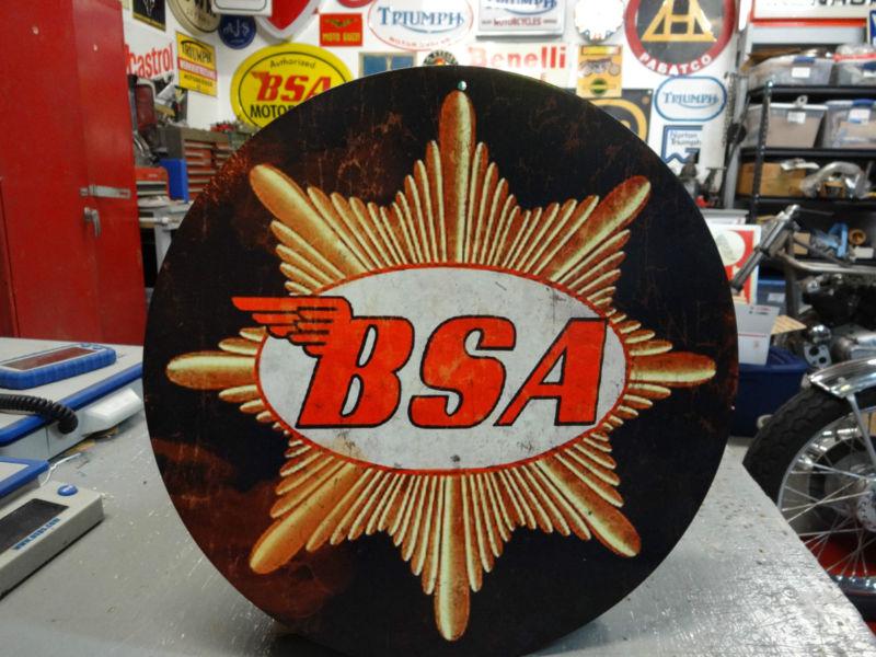 Vintage bsa motorcycle  star sign parts & accessories