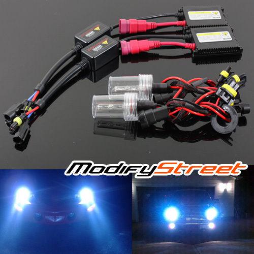 9006/hb4 10000k plasma blue xenon ac slim ballast hid low beam headlights kit