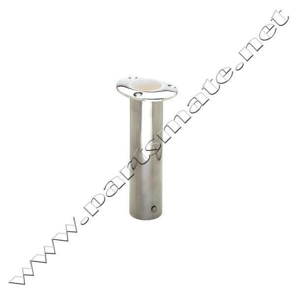 Attwood 66364w7 stainless steel flush mount rod holder