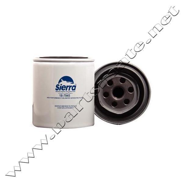 Sierra 7945 universal fuel water separator 10m long replaces racor rff55510