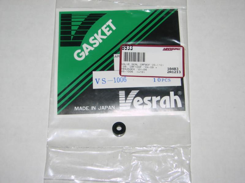 Vesrah replacement valve stem seal (sold each) fits honda trx 350 4x4 1986-1989