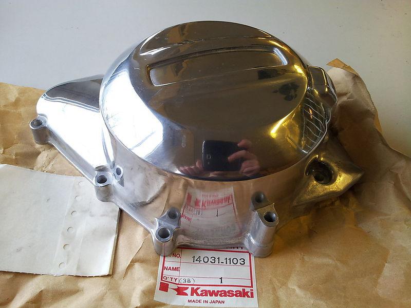 Kawasaki kz750 z 750 ltd k 83-84 engine cover 14031-1103 nos