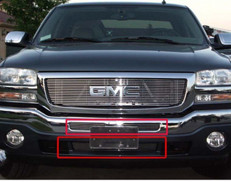 Viogi fit 03-06 gmc sierra combo billet grille 2003 2004 2006