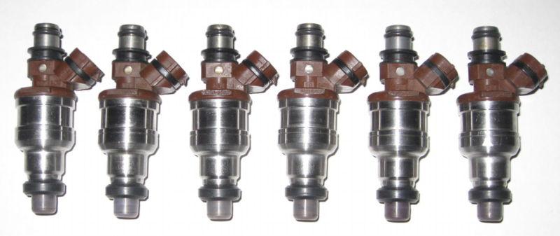 89-95 toyota 4runner pickup 3.0l 3vze fuel injectors remanufactured - set of 6 