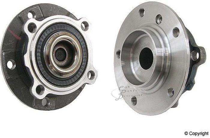 Luk front hub and bearing assembly
