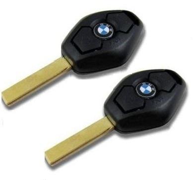 2x blank key for bmw 2002 2003 2004 2005 series 315 325 525