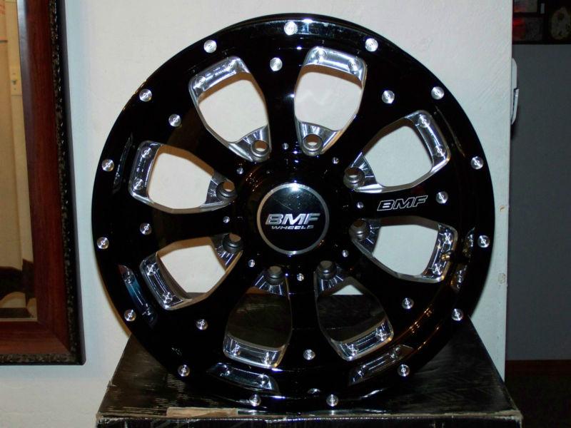 Brand new set of 4 bmf novakane wheels 8x180 18"  silverado 2500hd