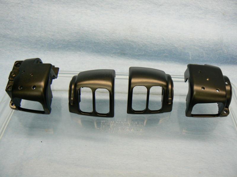 Harley-davidson black switch housing set 70222-96