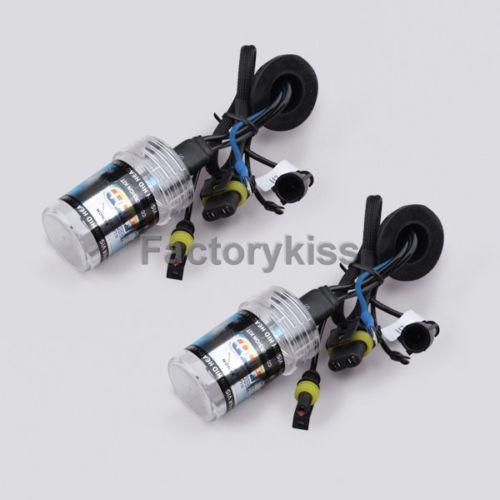 2 x 35w hid xenon car light bulbs for h7 6000k headlight 