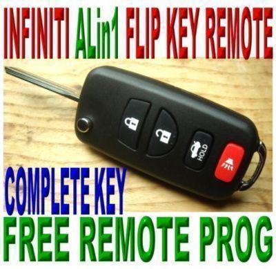 Infiniti flip chip key remote keyless entry clicker transmitter transponder 4bt