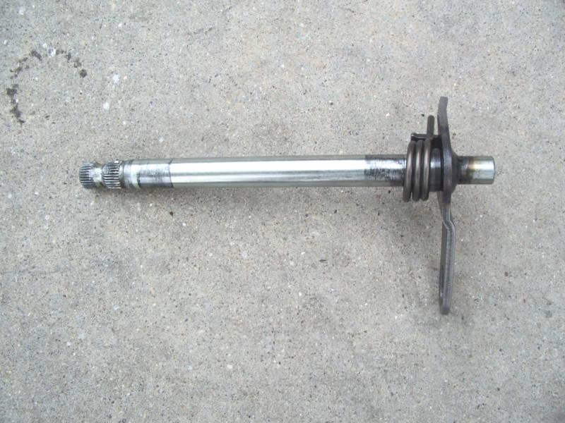 2001 yamaha yz426 shift spline shaft yz426f yz shifter 00 02 01 2002 2000