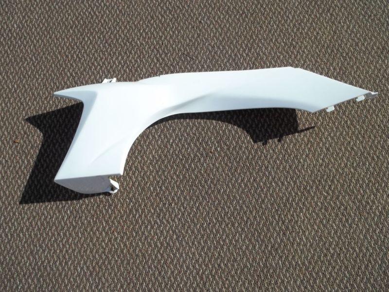 '05 '06 yamaha yfz 450 yfz 450 left plastic side cover white oem