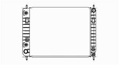 Sherman 92850 radiator chevrolet hhr