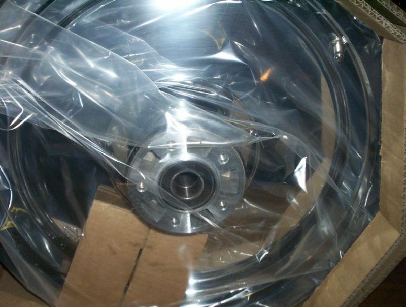 Harley chrome wheel