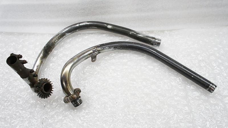 1967 bsa a65 650 650cc thunderbolt lightning a-65 *398 exhuast headers