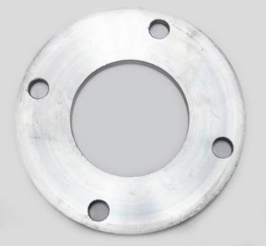 Obx flange t4 2.5" turbine discharge mild steel