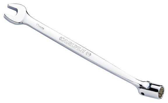 Carlyle hand tools cht sw111m - wrench, combination open end; 11 mm; polished...