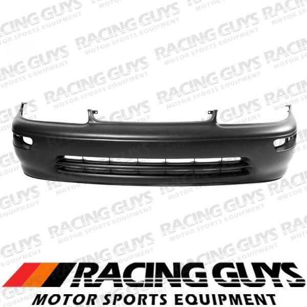 93-97 geo prizm front bumper cover primered new facial plastic gm1000322